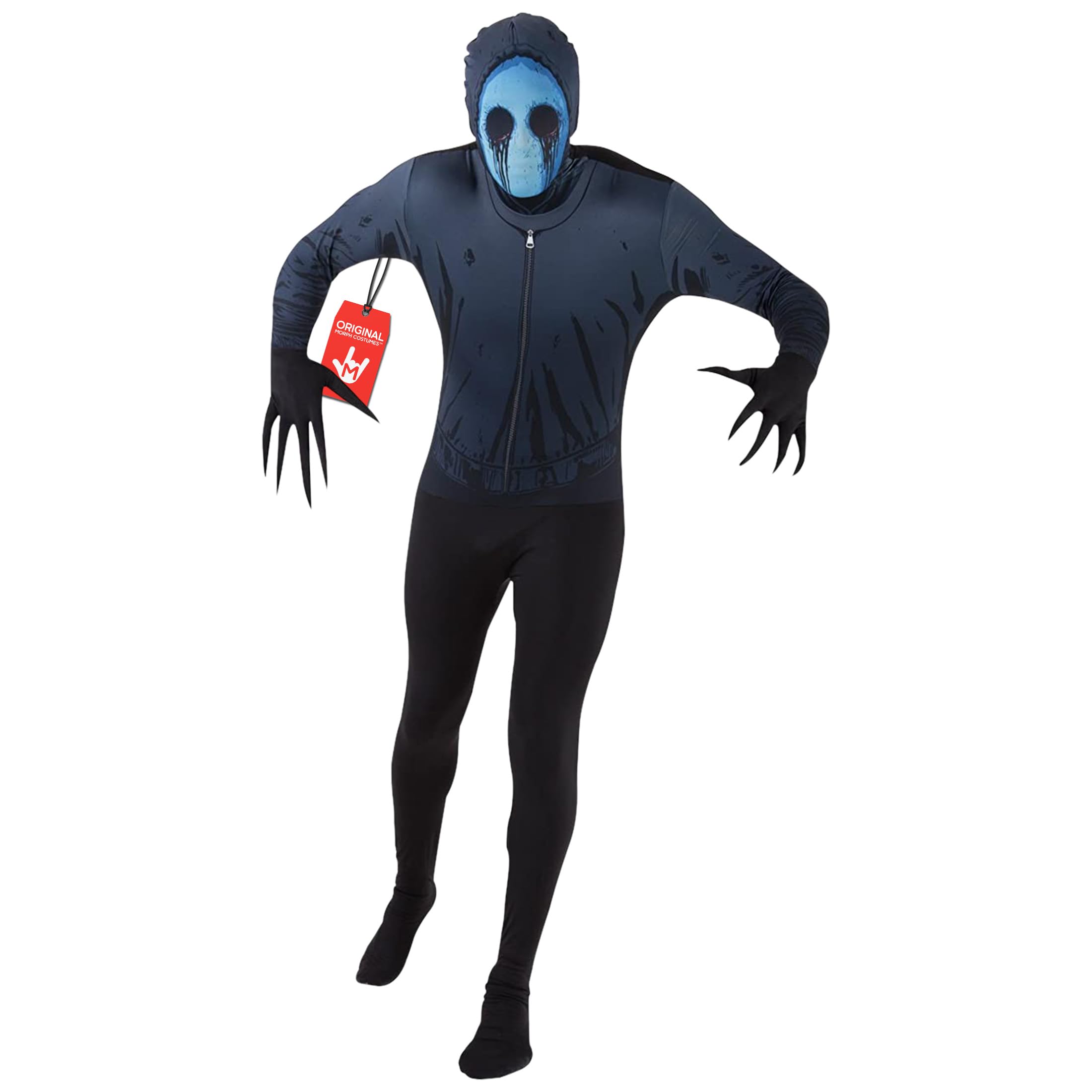 Morphsuits Eyeless Jack Costume for Adults, Eyeless Jack Costume, Morphsuit Eyeless Jack, Jack Zentai Suit, Eyeless Jack Suit. XL