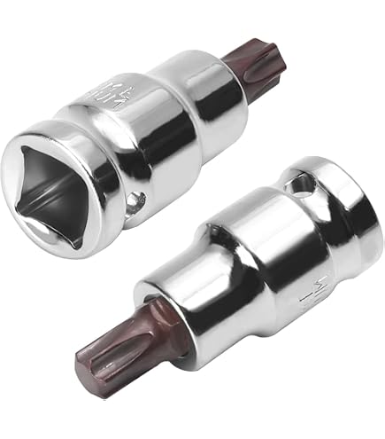 Vulcan T50 Torx Bit Socket – 1/2" Drive Screwdriver Bit For Star Head Screws