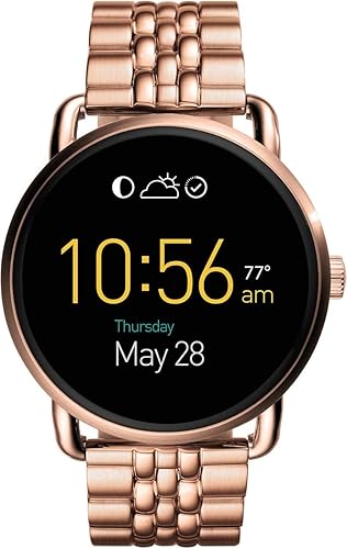 Rose Gold Fossil Wearables Smartwatch Fossil Q Wander Gen Rose