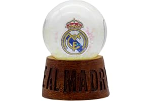 CYPBRANDS CyP Brands - Real Madrid, Snowball, Real Madrid Crest, Football, Multicoloured, Official Product