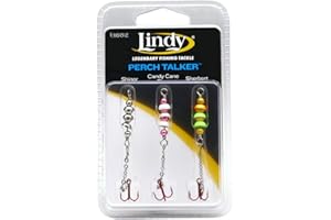 Lindy Perch Talker Ice Fishing Lure - Great for Perch, Walleye, Trout and Whitefish