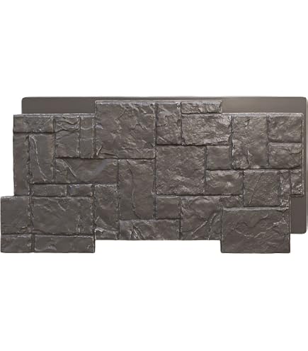 NextStone Touch Up Paint Kit - Slatestone Sahara Color | For Faux Stone Panel Repair & Cut Edges