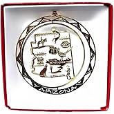 Arizona State Brass Christmas Ornament Travel Souvenir Gift