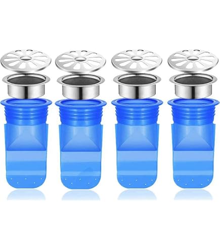 2 Válvulas Antirratas DN 90-110mm | Protector Para Tubería De Alcantarillado Y WC
