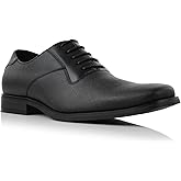 Ferro Aldo Men's Classic Square Toe Dress Shoes | Formal Business Lace-up Oxfords and Slip-on Loafers