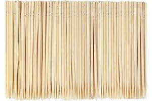 1000 pcs Set Bamboo Cocktail Sticks Toothpicks Toothpick Safe Single end for Dental Teeth Sturdy Food Barbecue Fruit Appetize