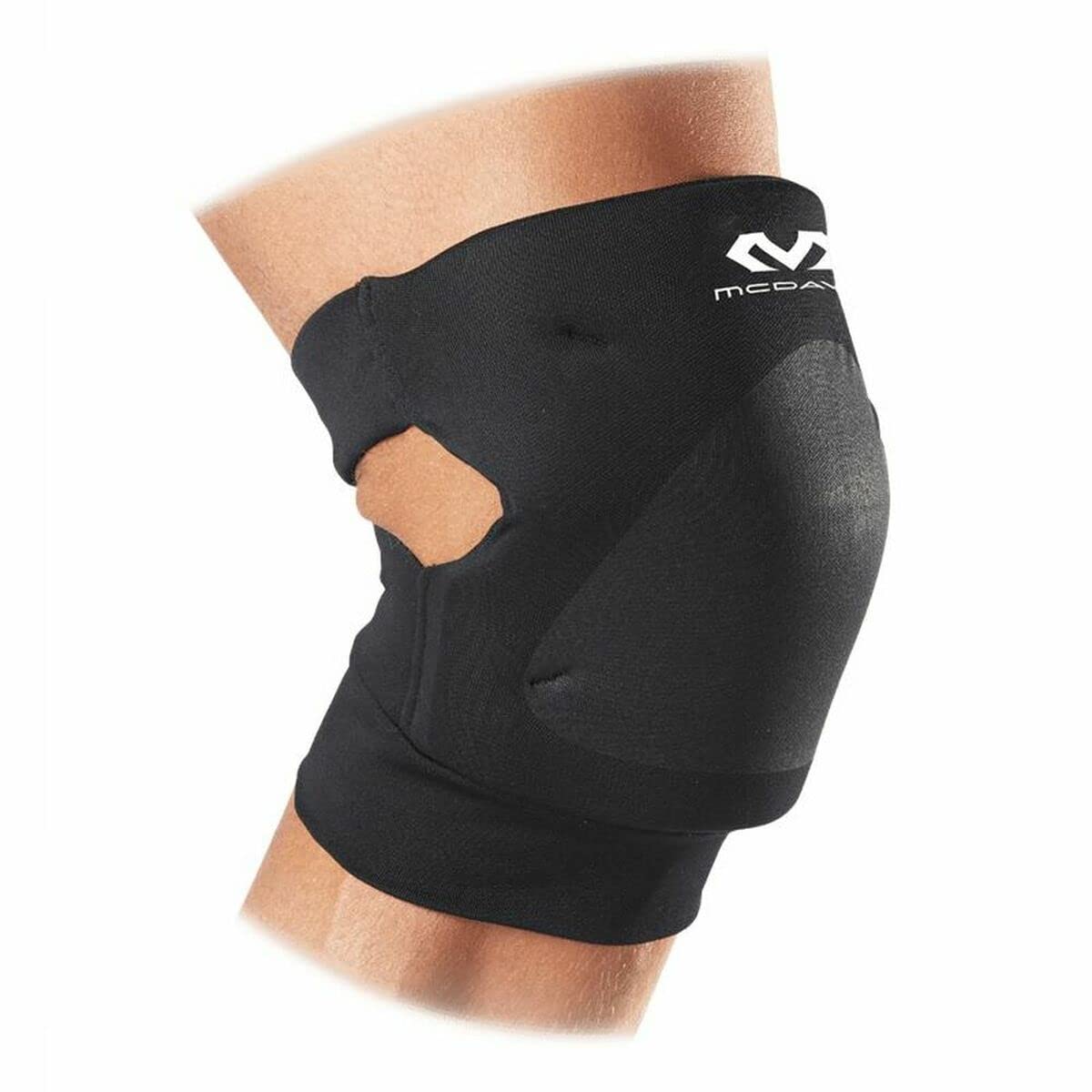 McDavid 646 Volleyball Knee Pads for Protection and Support — Ideal for Volleyball (One Pair), Black, XL