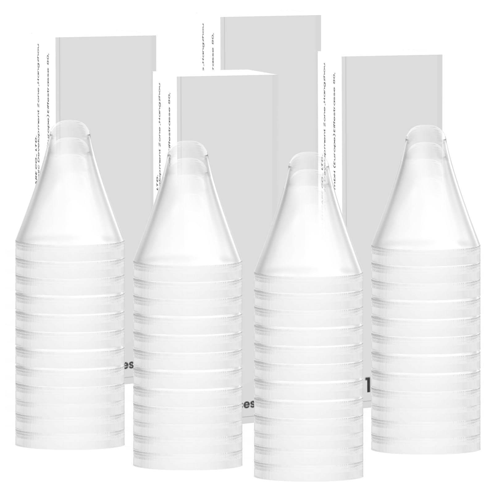 Femometer Family Ear Thermometer Probe Covers/Refill Caps/Lens Filters for Ear Thermometer, Disposable Covers (96 Counts, for Model DET-1015 only)