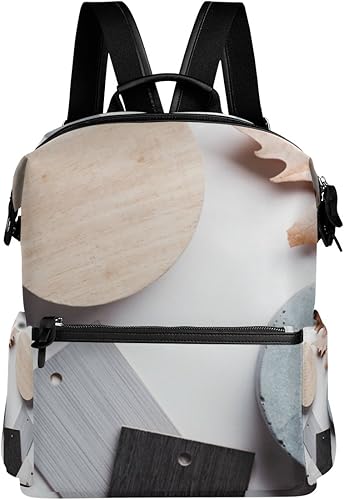 Amazon 旅立の店 リュックサック バックパック 日常のもの 冬 ポリエステル レザー ファッション 通勤 通学 旅人 レディース