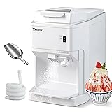 Vtsmax Electric Shaved Ice Machine, 250W Snow Cone