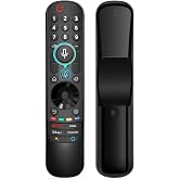 LG magic remote control for smart TV with Pointer and Voice Control - LG TV remote replacement compatible with 2018-2025 Ultra HD OLED QNED NanoCell 4K 8K Smart TVs, Remote Cover Included.