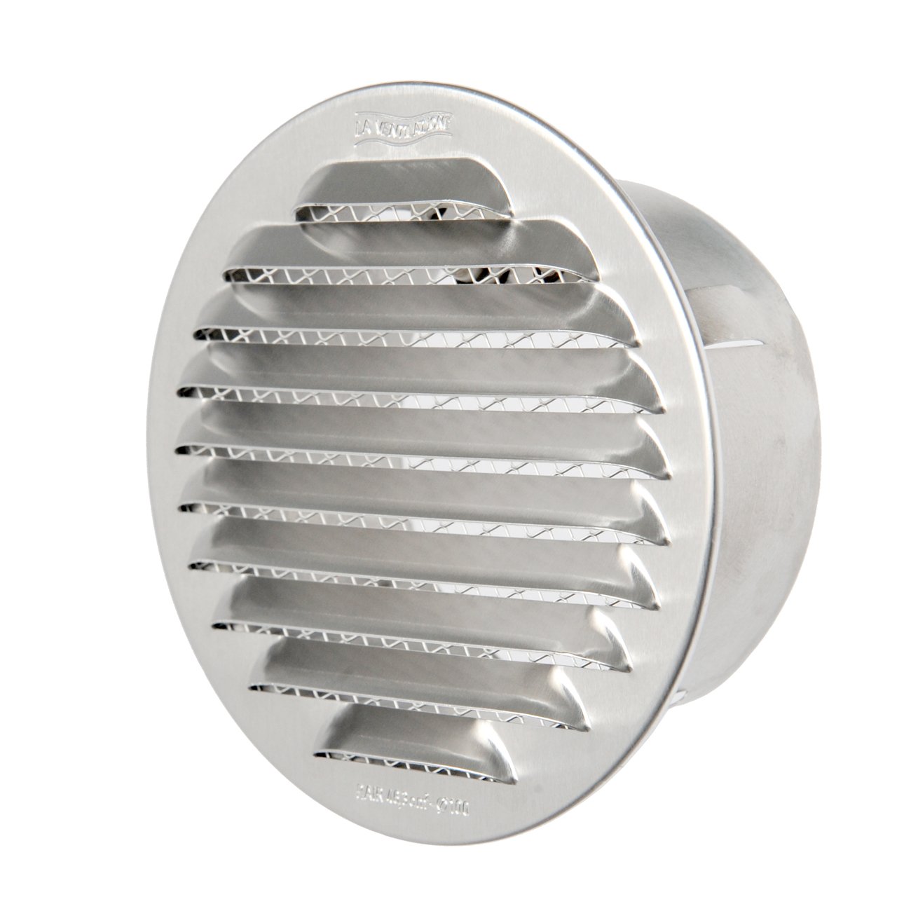 Ventilation GTR100R-Y grille round recessed downlight, copper, 92mm