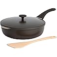Goodful All-in-One Pan, Multilayer Nonstick, High-Performance Cast Construction, Multipurpose Design Replaces Multiple Pots and Pans, Dishwasher Safe Cookware, 11-Inch, 4.4-Quart Capacity, Graphite