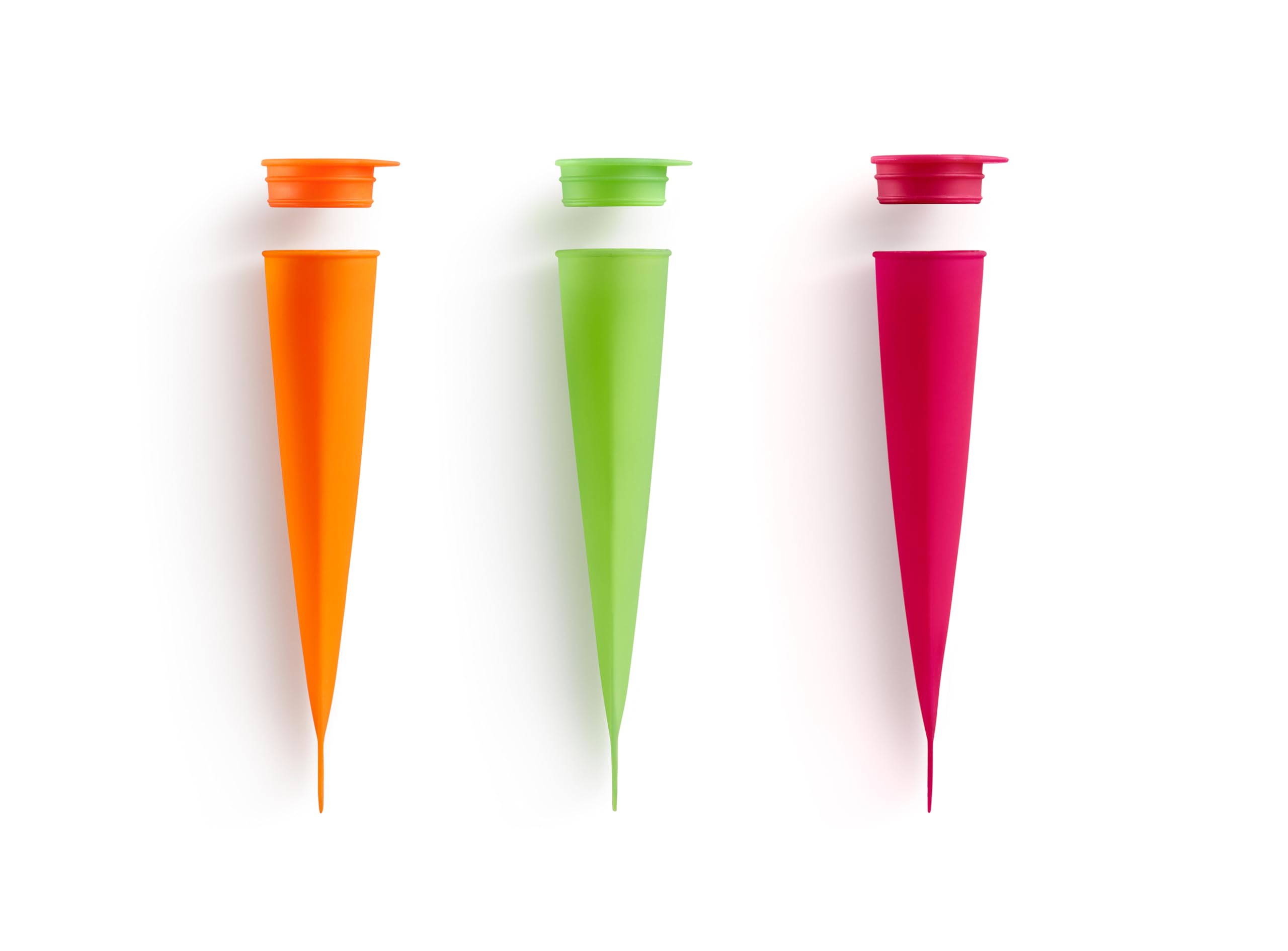 Lékué Ice Pop Molds, Multi-Colour, Set of 3