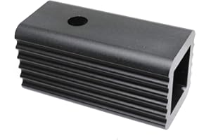 DEF 2" to 1-1/4" Hitch Receiver Adapter for Standard Hitch Adapter 2'' to 1 1/4'' Billet Aluminum (2" to 1-1/4")