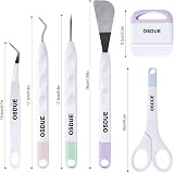 OSDUE 6 PCS Vinyl Weeding Tools Set for Cricut Silhouette 631 651 751 view 2