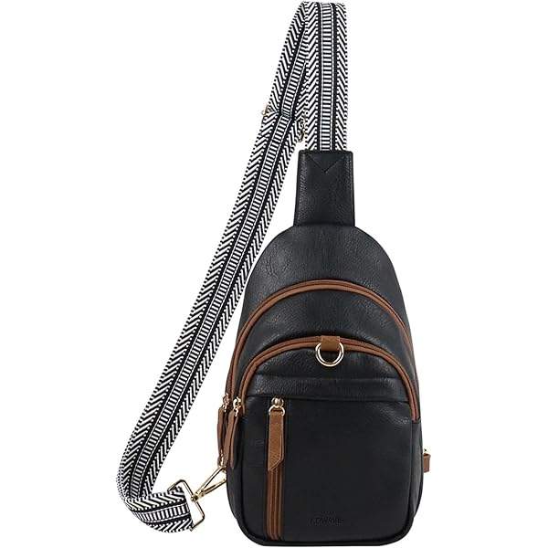 KAMO Sling Backpack - Crossbody Chest Bag For Cycling, Travel, Hiking With Earphone Hole (Men & Women)