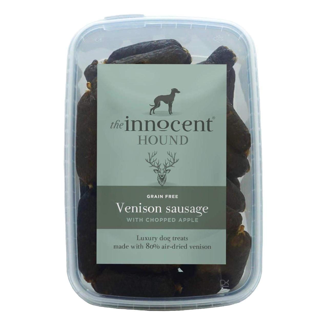 The Innocent Hound Venison Sausages with Chopped Apple, 600 g