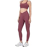 YITTY Active Women's Ultraluxe Crossover High-Waist Legging, Athleisure, 4-Way-Stretch