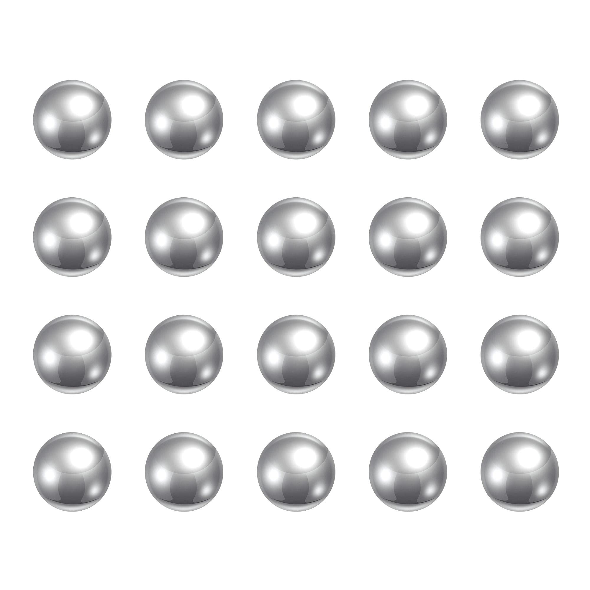 sourcing map 50pcs 5/16" Chrome Steel Bearing Balls G5 Precision