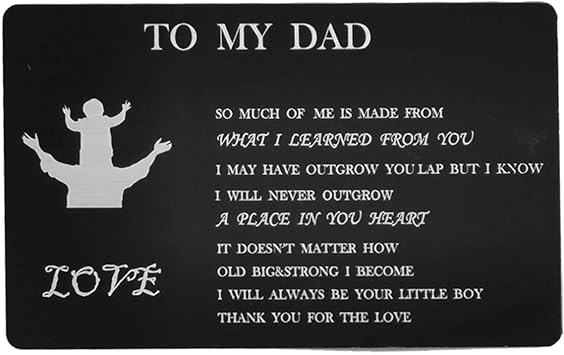 dad gift card