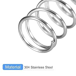 uxcell Compression Spring, 5Pcs 304 Stainless