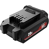 YXKC 3.0Ah 20V Lithium Battery Replacement for Skil 20V Battery BY519601 BY519702, Compatible with PWRCORE 20 Series Tools & Charger