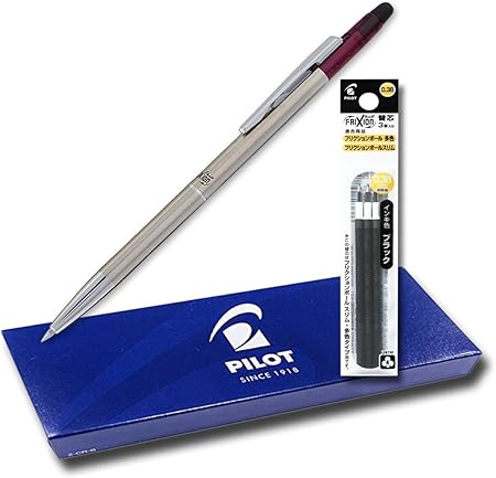 Amazon パイロット フリクションボールスリム ビズ 0 38mm ワインレッド Lfbks 1suf Wr 替芯30uf3b 紙箱ケース付 文房具 オフィス用品 文房具 オフィス用品