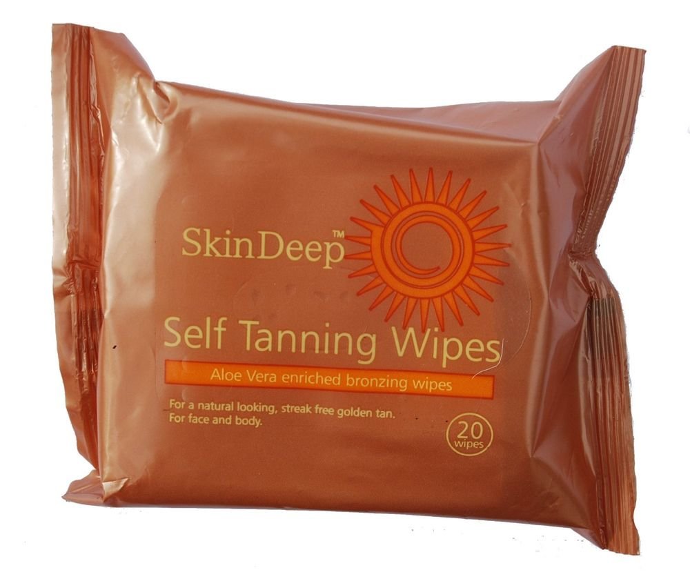 Skin Deep Pack Of 20 SelfTanning Wipes Buy Online in United Arab