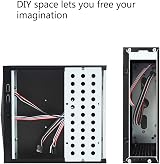 Ocobudbxw FH05 Mini ITX Desktop Chassis Metal Office Home PC Case USB2.0 view 3