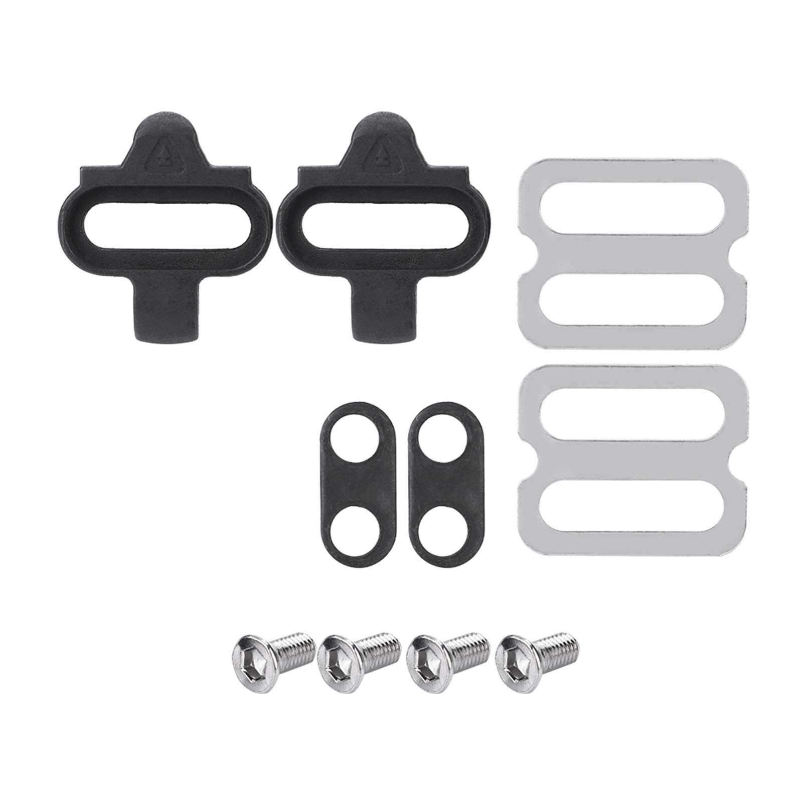 Mountain bike accessories, cleat set for Spd pedals, ideal for m520 m540 m324 m545 m424 m647 m959 pedals, for biking enthusiasts
