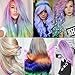 Philonext 12 Color Temporary Hair Chalk Gift Set for Kids Colorful Temporary Non-Toxic Portable Hair Coloring Chalk Pens Christmas Birthday Gifts Present for Girls (12 Color)