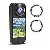 Insta 360 X4 Air Premium Lens Guards, Tempering Glass Lens Protector Cover for Insta360 X4 Air Accessorie (Optical Glass)