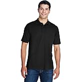 Ash City - Core 365 Men's Origin Performance Piqué Polo XL BLACK