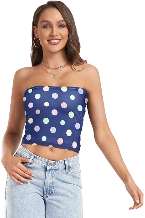 polka dot bandeau