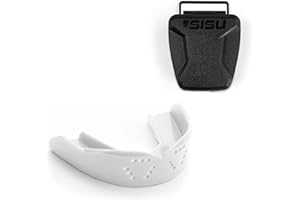 SISU 3D Mouthguard - 2.0mm Thin - Pre-Formed for Custom-Molded Fit - Remoldable Up to 20 Times - Non Toxic