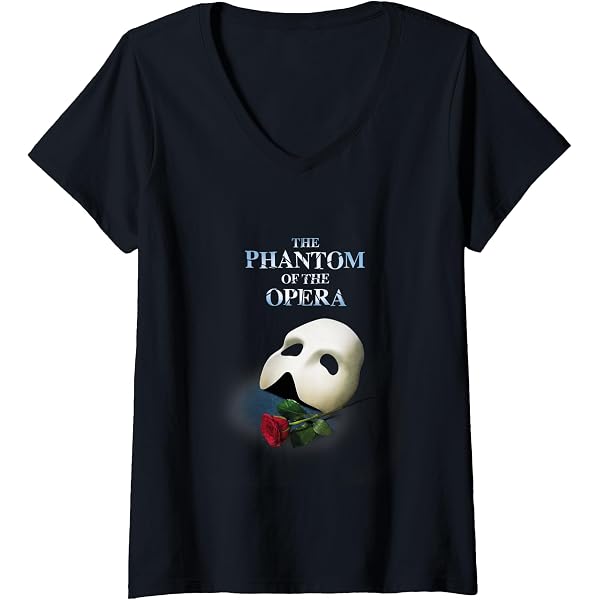 Amazon.com: Official 'Phantom of The Opera' Logo T-Shirt