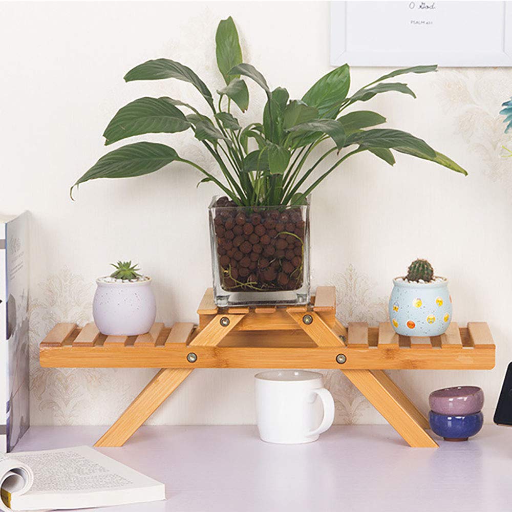 JINPAI Kleine Blume Stand Balkon Boden Montage Topf Rack Wohnzimmer