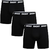 DKNY Mens Flex Boxer Briefs Underwear 3-Pack