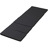 ブリヂストン マットレス 高硬度6つ折マットレス セミシングル(たて180&times;よこ60cm) ブラック BMS-4660SS(BK)