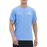 Riverruns Fishing T-Shirt Men’s UPF 50+ Sun Protection Fishing Shirt Short Sleeve Performance Tee #1006