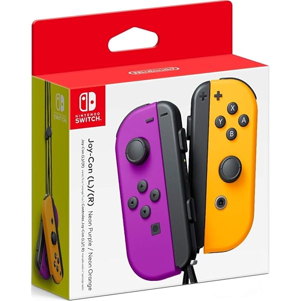Amazon.com: Nintendo Switch - Joy-Con (L/R)-Neon Green/Neon Pink