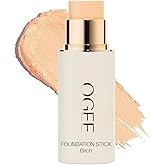 Ogee Sculpted Complexion Foundation Stick (Birch 0.25N - Fair, Neutral Undertones) Full Coverage Foundation Makeup - Instantly Balance & Even Complexion - 70% Organic Ingredients