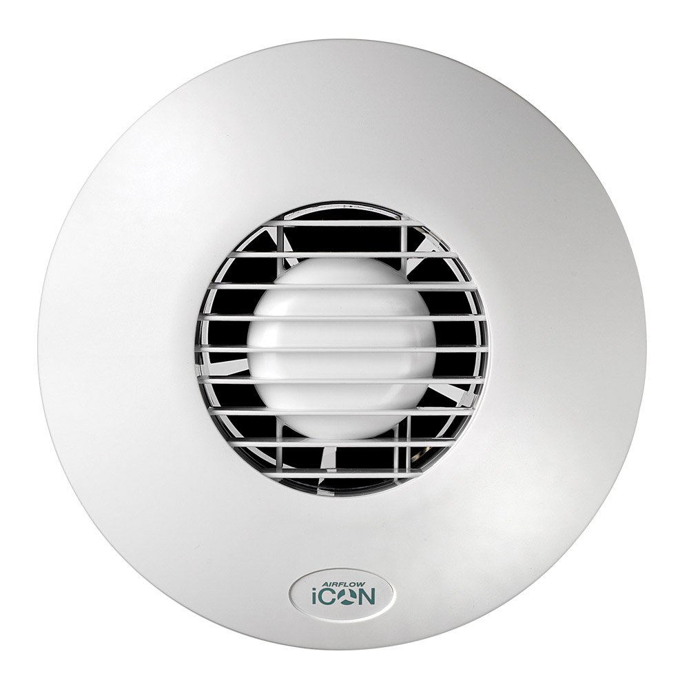 Airflow iCON 30 Extractor Fan 240V 100mm Outlet, 14 W Amazon.co.uk