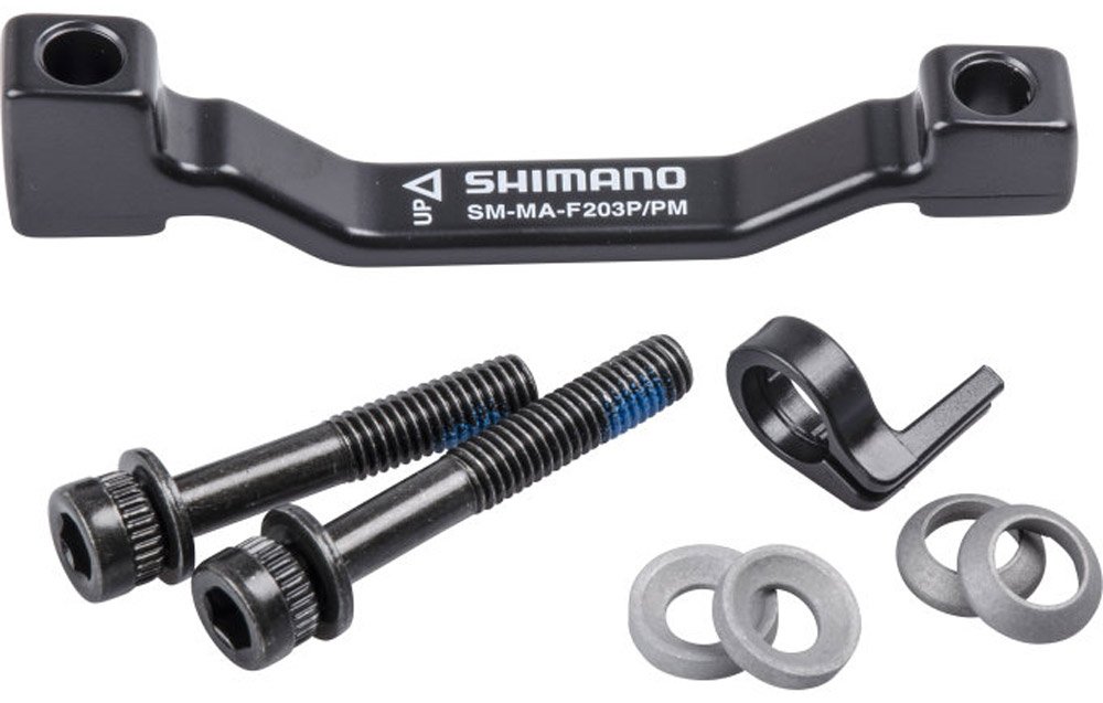 Stop Ring Shimano adapt. Kit for Disc Brake (Ma F203P/PM Bracket with Screws