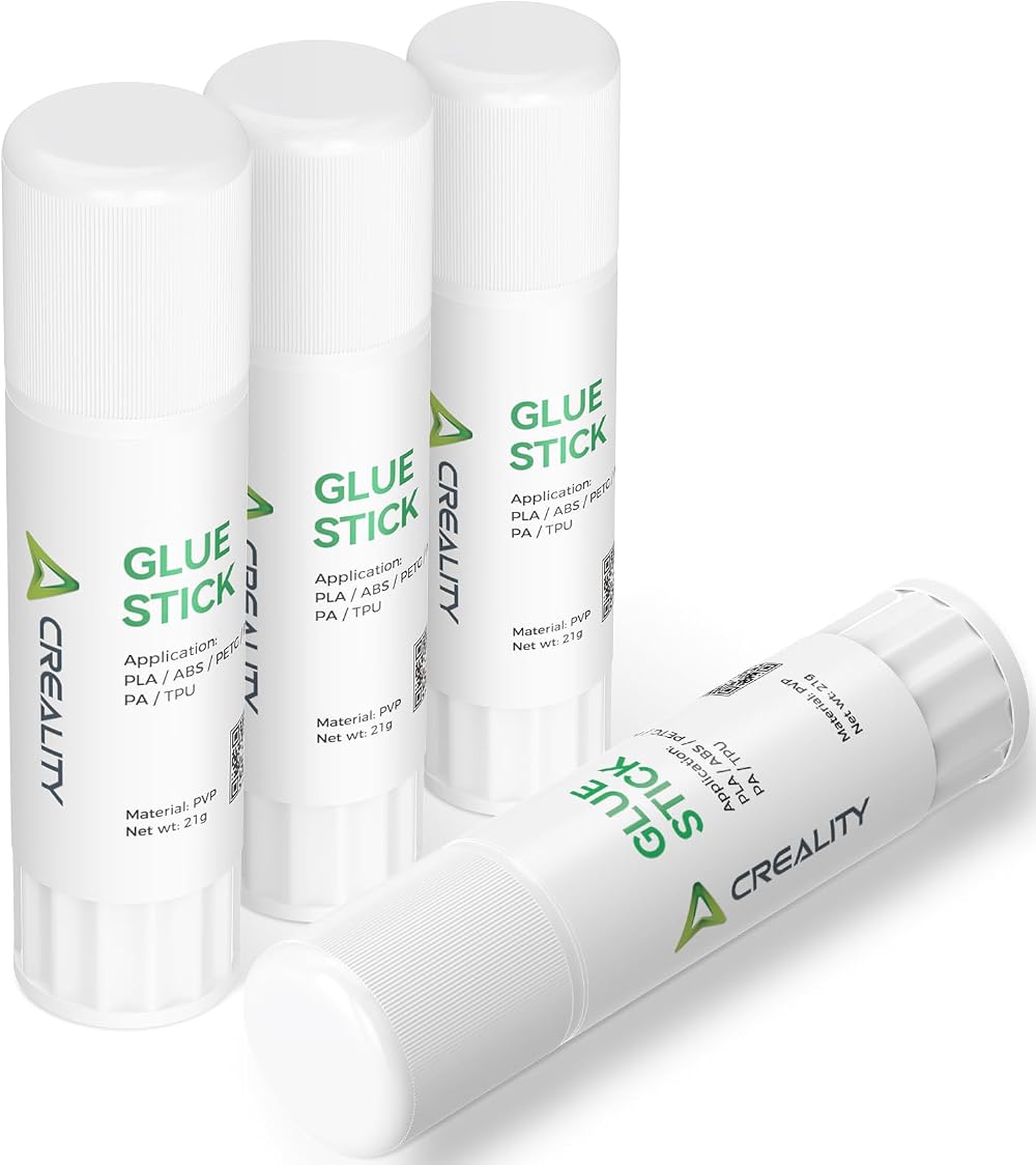 Creality 3D Printer Glue Stick Reducing Warping Pack of 4 Adhesive Stick