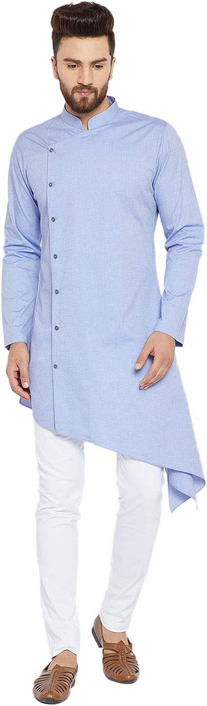 Men Kurta Pajama Set Bollywood Designer Cotton Kurta Pyjama Set XS-5XL