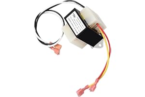 Hiorucet 24V 40VA Control Transformer for Rheem-Ruud Furnace Transformer 46-24124-06, Primary 120V Volt 24V Secondary HVAC Transformer Channel 2 Hole Mount for Basler Electric Transformer Class 2.