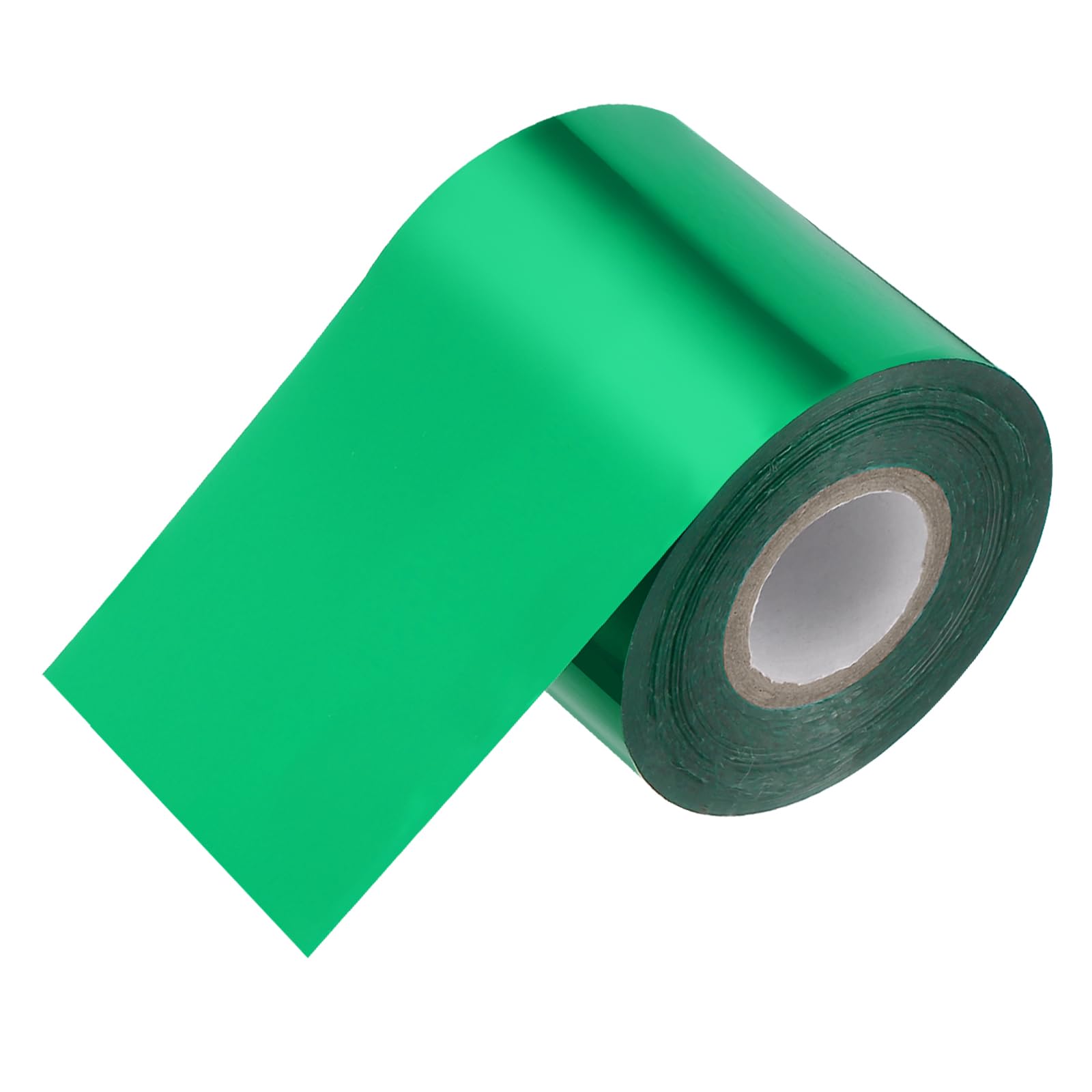 PATIKIL 2" x400Ft Hot Stamping Foil Paper, Heat Transfer Hot Stamping Paper Foil Roll for Leather DIY Logo Decor Craft Gift Package Scrapbook Card, Green