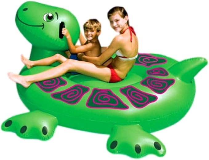 inflatable turtle pool toy